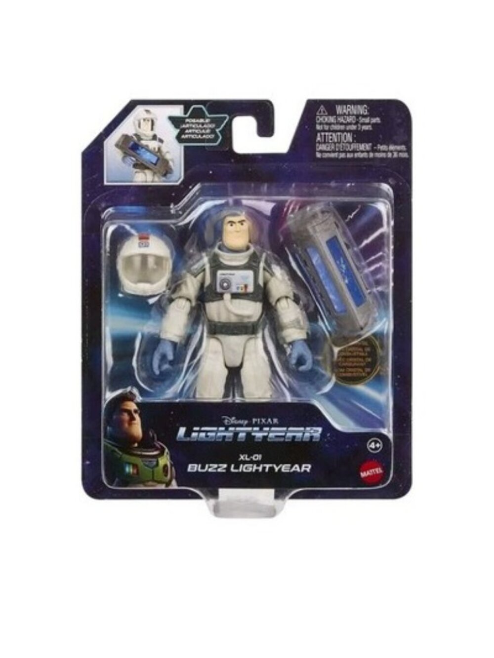 Disney Pixar Lightyear XL-01 Buzz Lightyear Action Figure 5-Inch Articulated Col